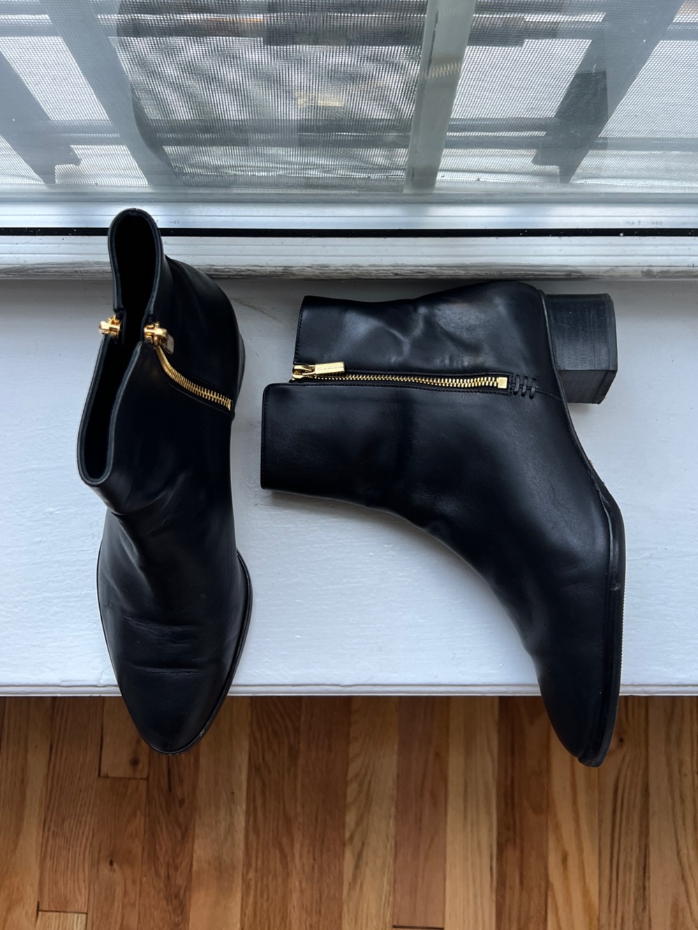 Sarah Flint - Perfect Zipper Boot 30 - Black Ankle Boot